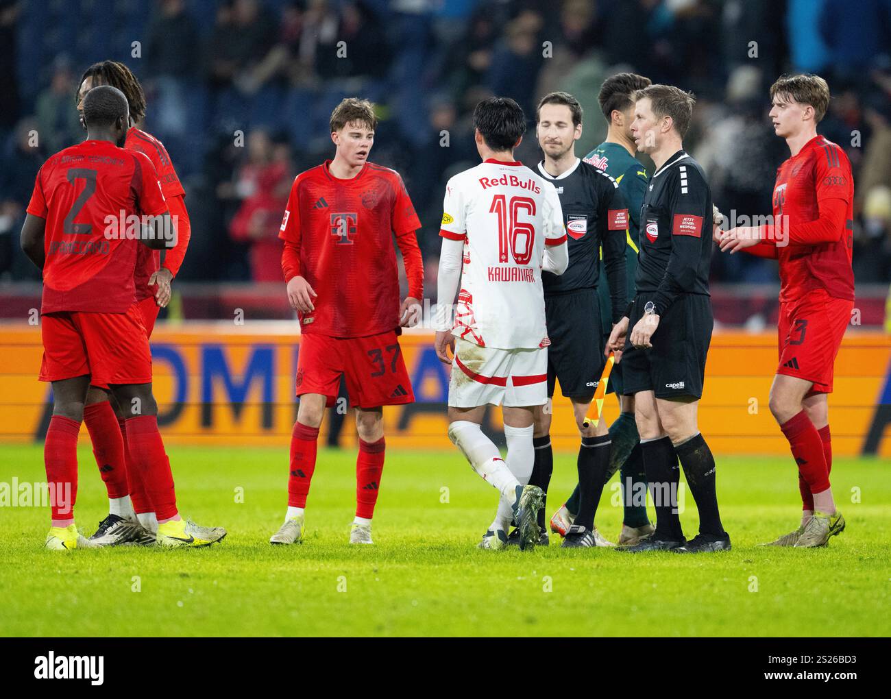 Salzburg, Austria. 06th Jan, 2025. Soccer: Test match, FC Red Bull