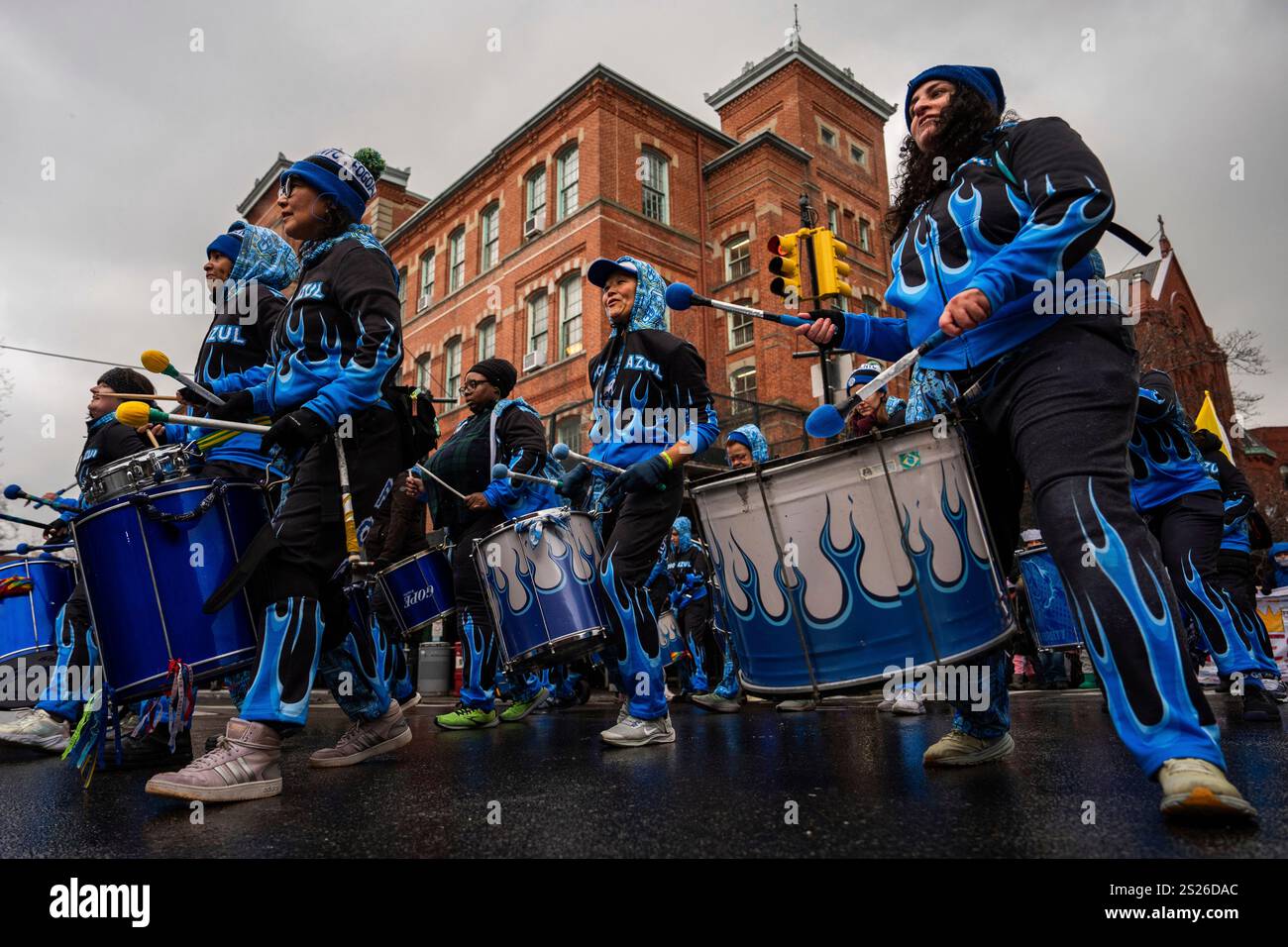 Fogo Azul plays during El Museo del Barrio's 47th annual Three Kings