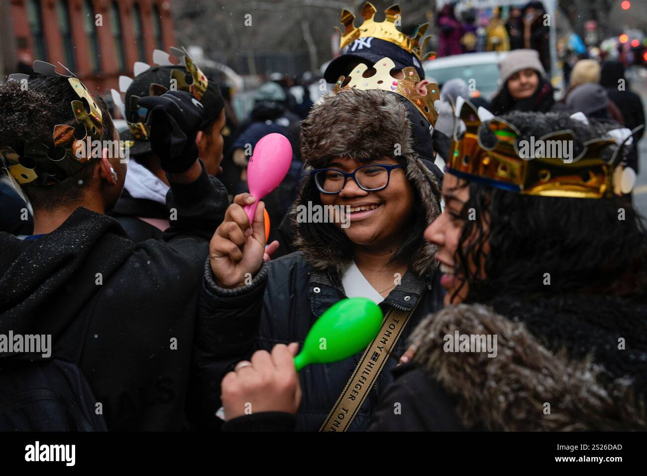 People participate in El Museo del Barrio's 47th annual Three Kings Day