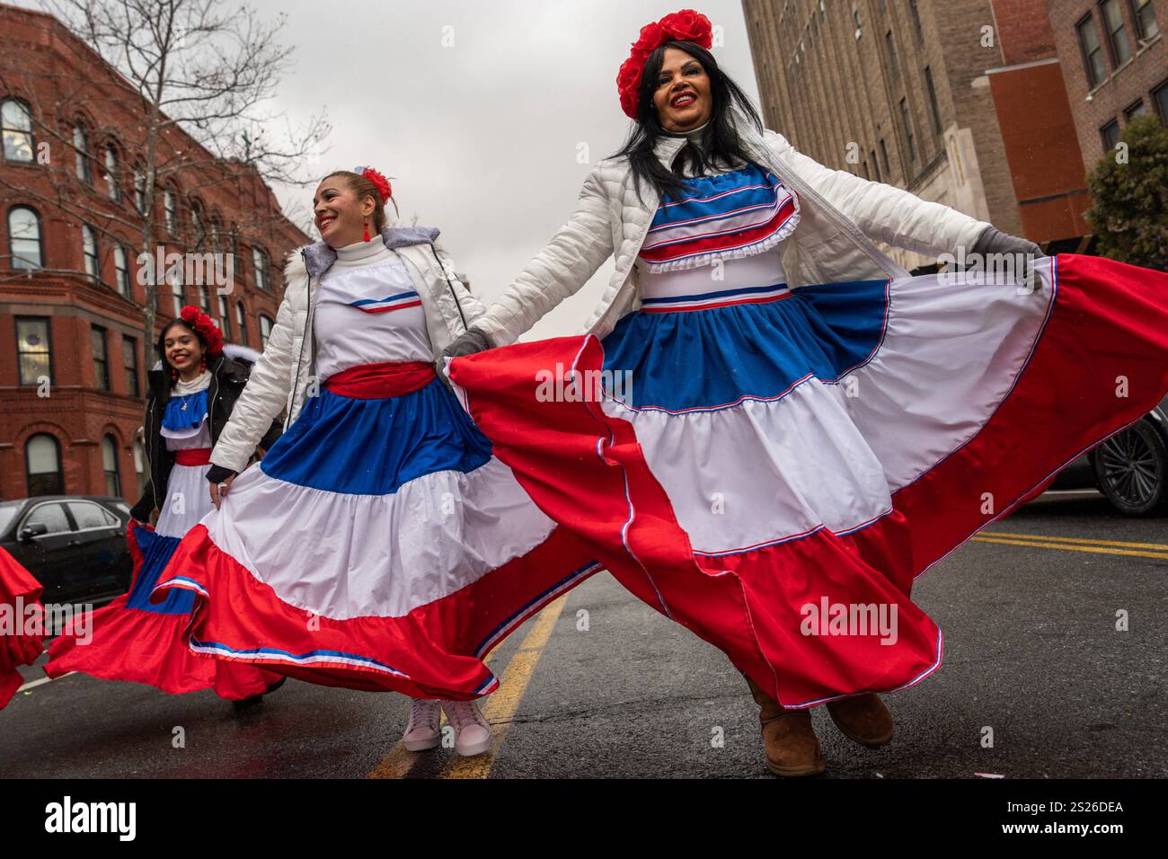 Dancers participate in El Museo del Barrio's 47th annual Three Kings