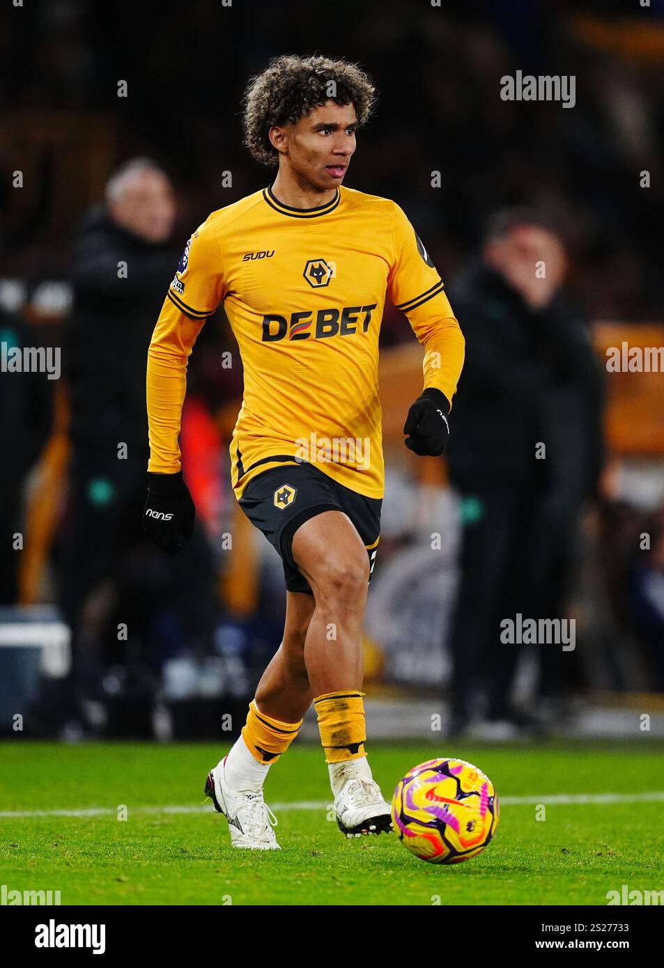 Wolverhampton Wanderers' Pedro Lima during the Premier League match at