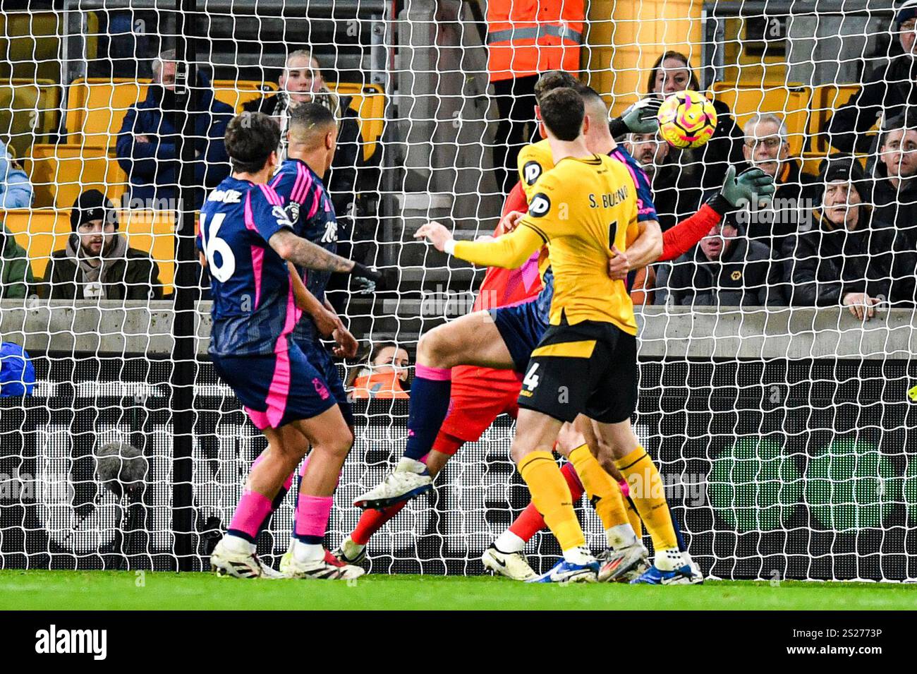6th January 2025; Molineux Stadium, Wolverhampton, West Midlands