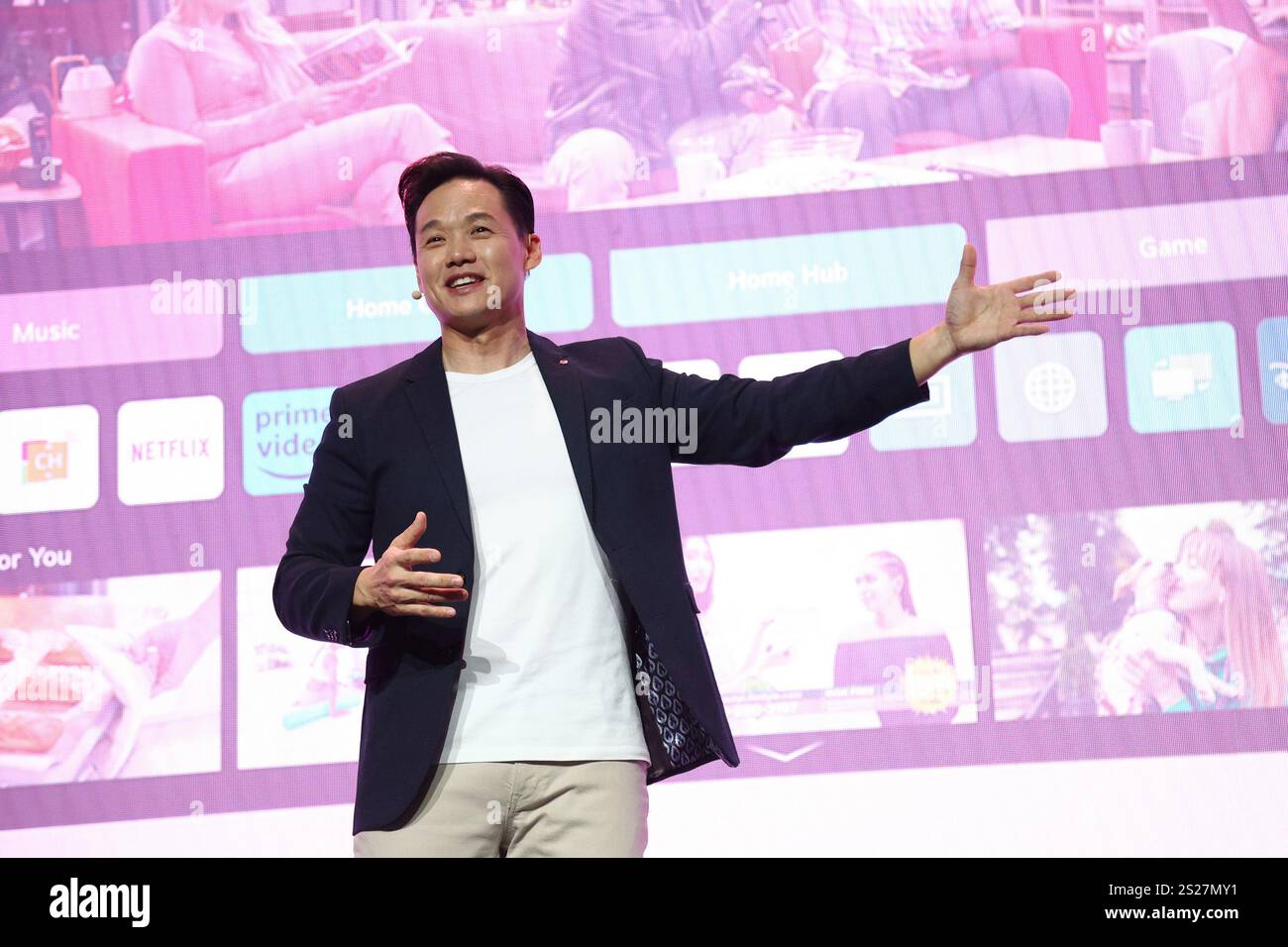 Frank Lee, Media Entertainment Solution Marketing LG Electronics, on