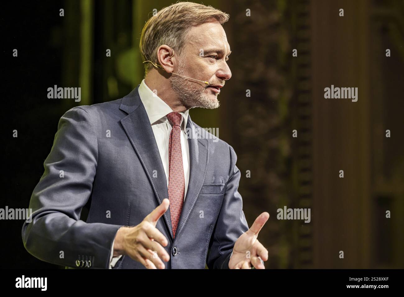 Traditional Epiphany 2025 meeting of the FDP party. The party event is also the start of the election campaign for the 2025 federal elections. Christi Stock Photo