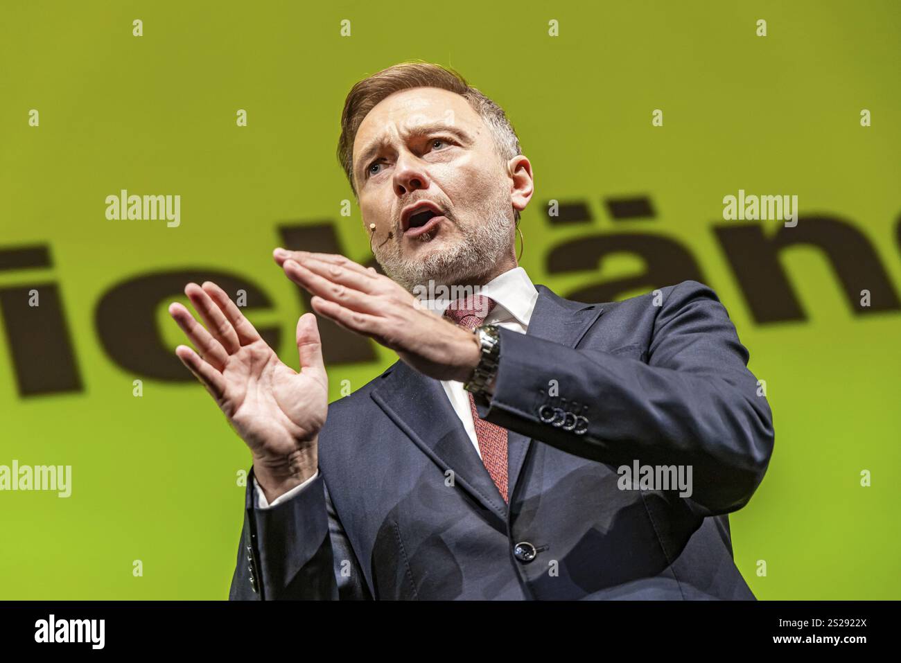Traditional Epiphany 2025 meeting of the FDP party. The party event is also the start of the election campaign for the 2025 federal elections. Christi Stock Photo