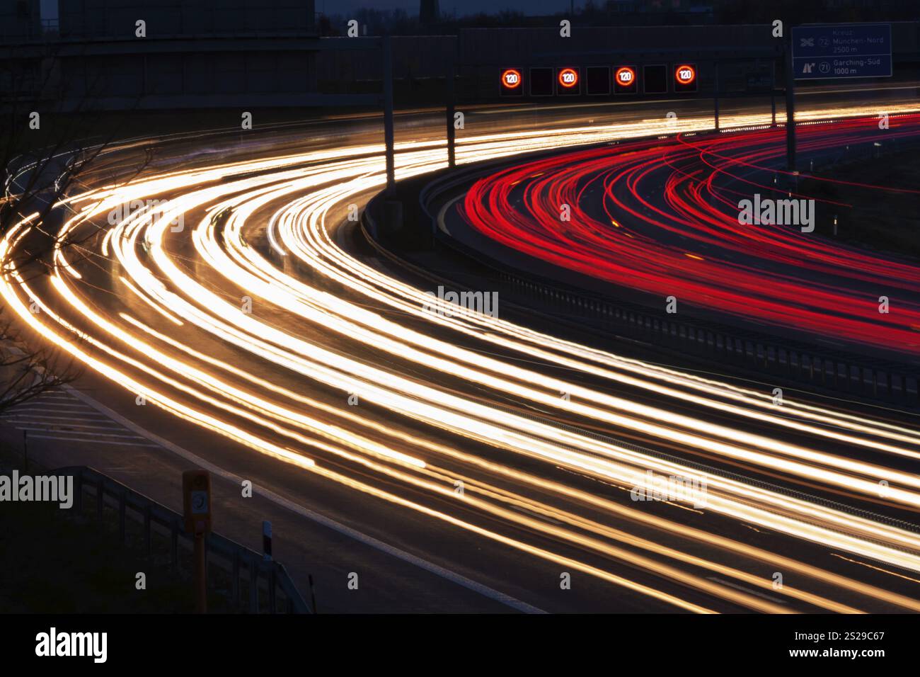 Car cars vehicle light streaks hi-res stock photography and images - Alamy