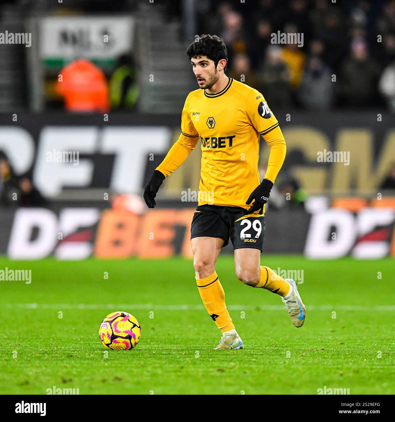 6th January 2025; Molineux Stadium, Wolverhampton, West Midlands