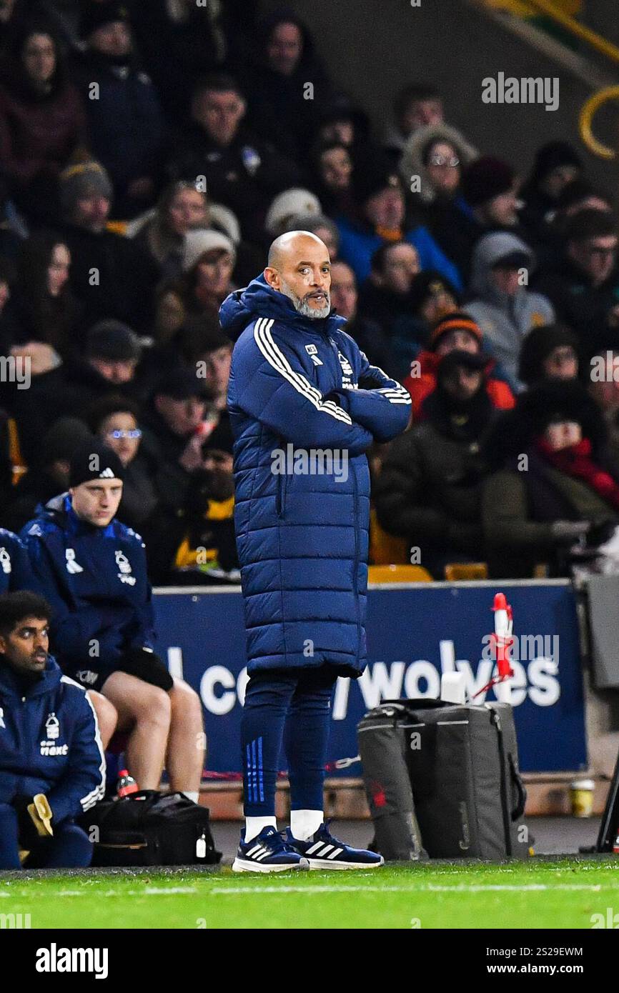 6th January 2025; Molineux Stadium, Wolverhampton, West Midlands