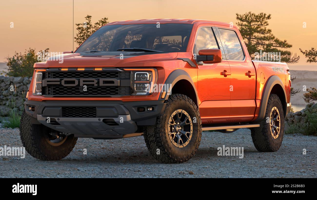 New Ford F-150 Raptor. The next incarnation of a legend Stock Photo - Alamy