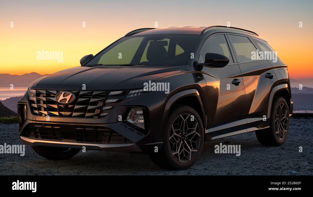 Hyundai Tucson N-Line is the first SUV with a sporty trim in the ...