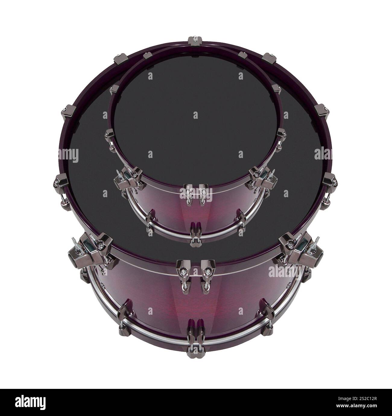 drum isolated on white background Stock Photo - Alamy