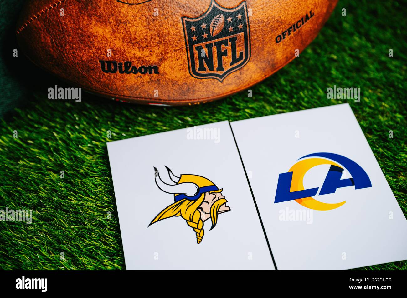 LOS ANGELES, JANUARY 6, 2025 Minnesota Vikings vs. Los Angeles Rams