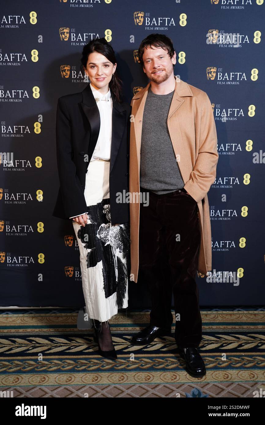 Marisa Abela and Jack O'Connell at the announcement of the nominees for