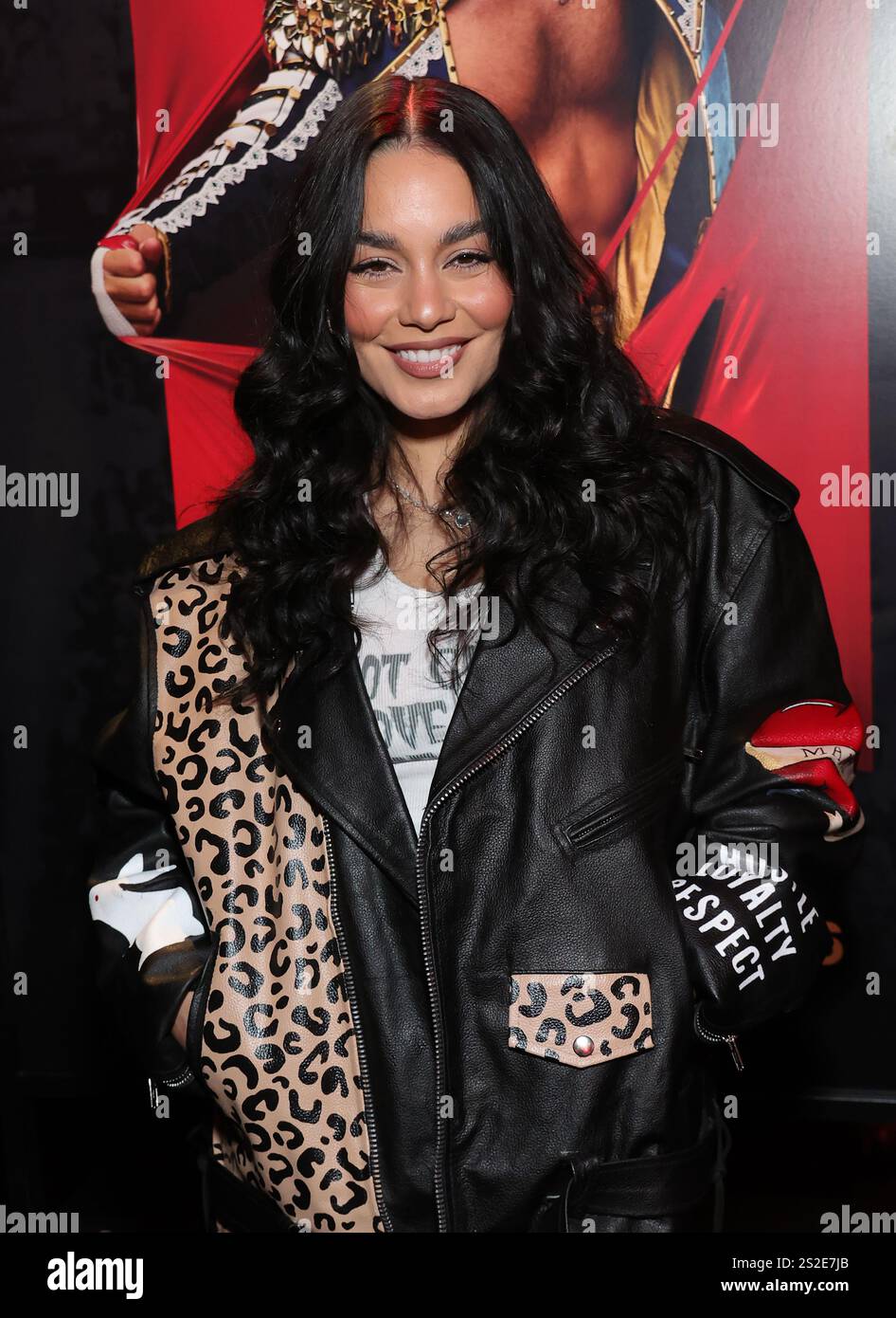 INGLEWOOD, CA JANUARY 06 Vanessa Hudgens at the WWE Monday Night Raw