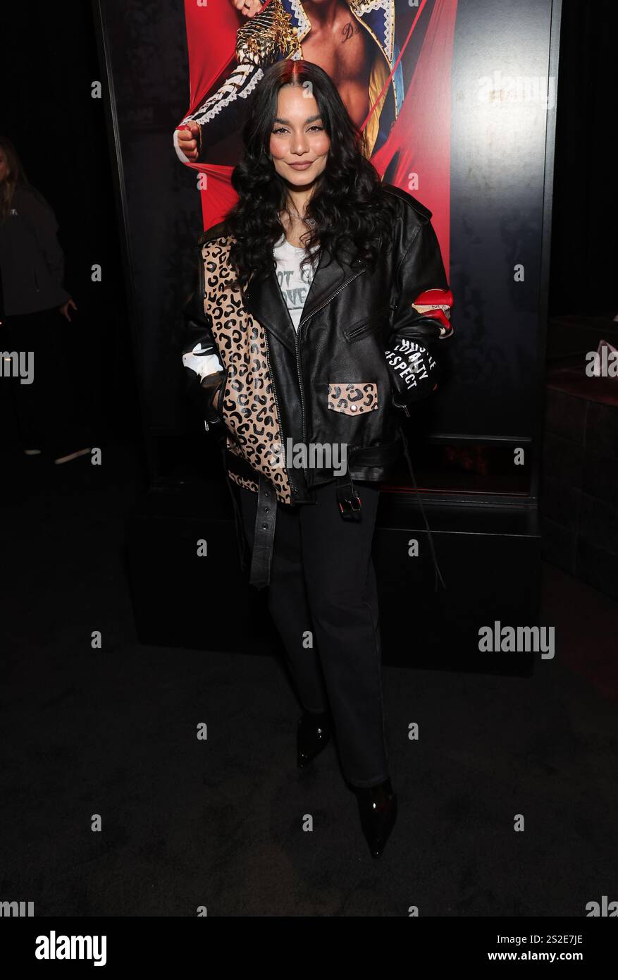 INGLEWOOD, CA JANUARY 06 Vanessa Hudgens at the WWE Monday Night Raw