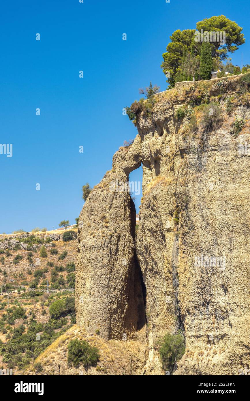 Rock face with a bridge hi-res stock photography and images - Alamy