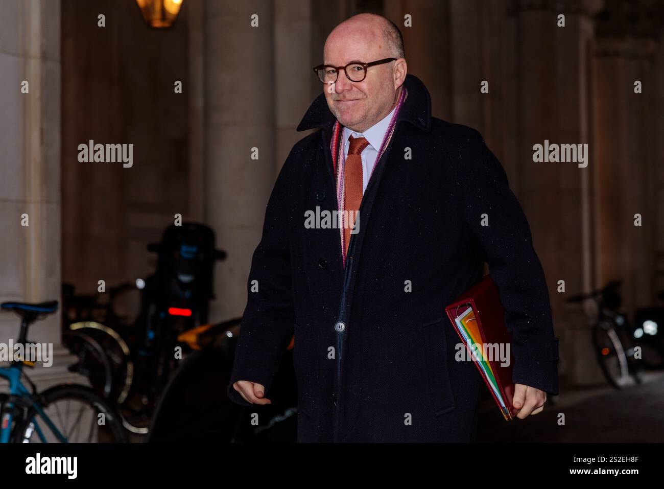 Downing Street, London, UK. 7th January 2025. Richard Hermer KC