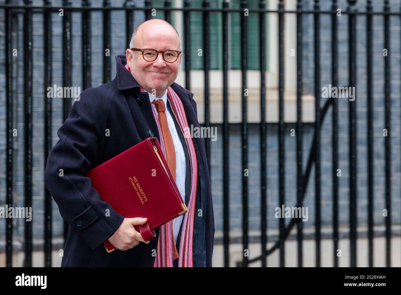 Downing Street, London, UK. 7th January 2025. Richard Hermer KC