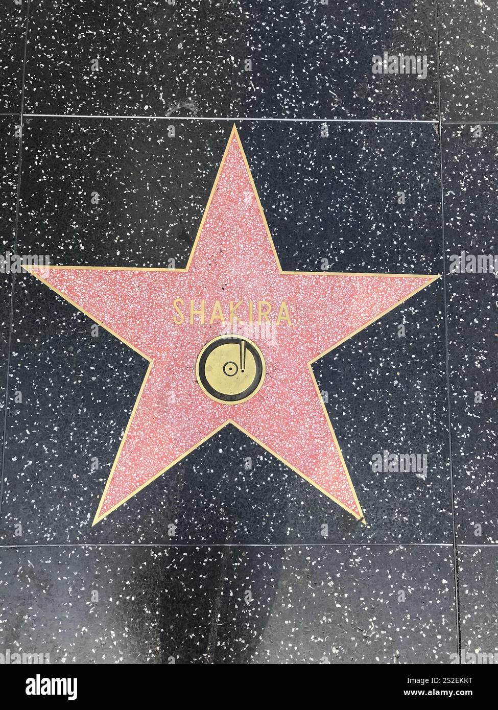 SHAKIRA HOLLYWOOD WALK OF FAME Stock Photo - Alamy