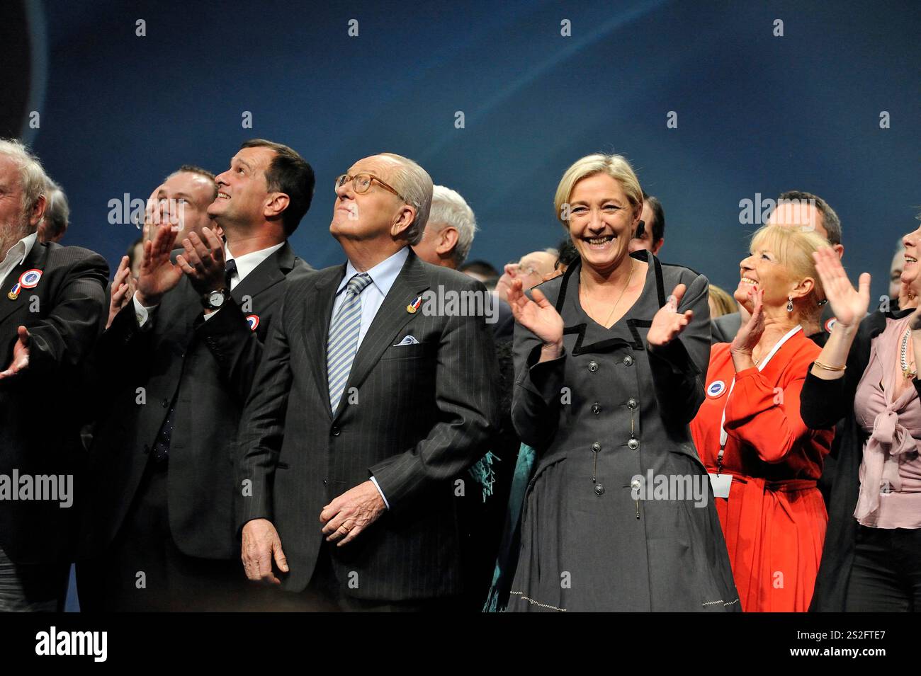 File photo French National Front (FN) farright party new president