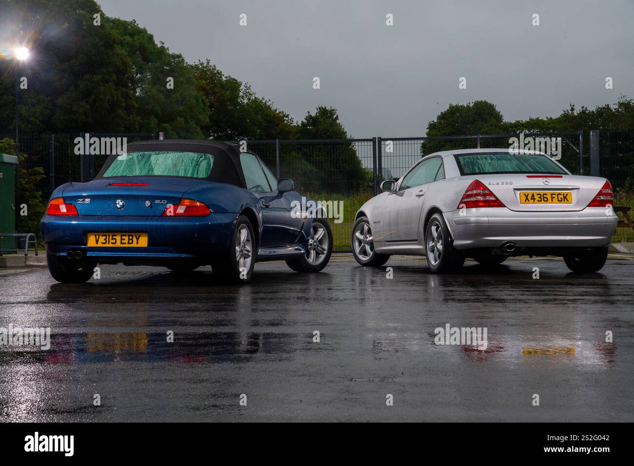 Millenium convertibles - BMW Z3 and Mercedes SLK soft top and