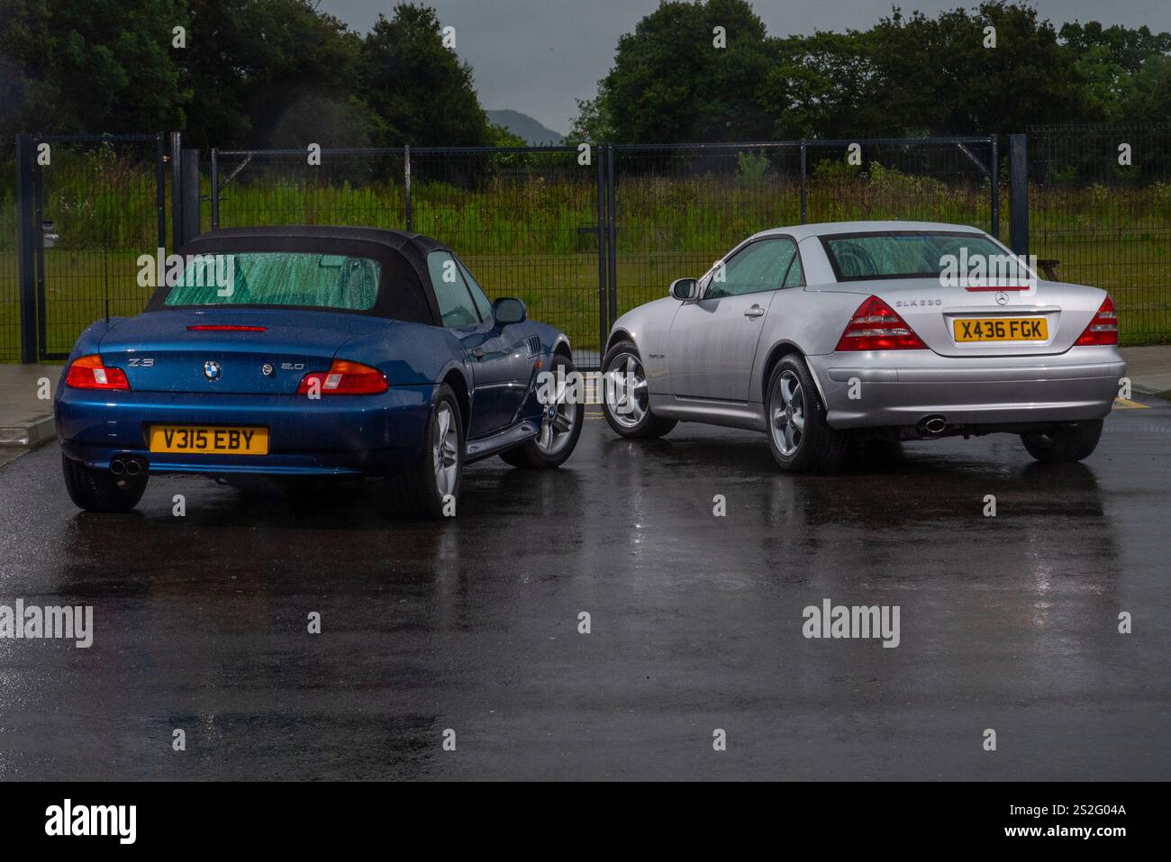 Millenium convertibles - BMW Z3 and Mercedes SLK soft top and