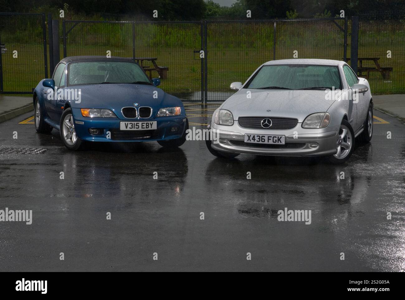 Millenium convertibles - BMW Z3 and Mercedes SLK soft top and