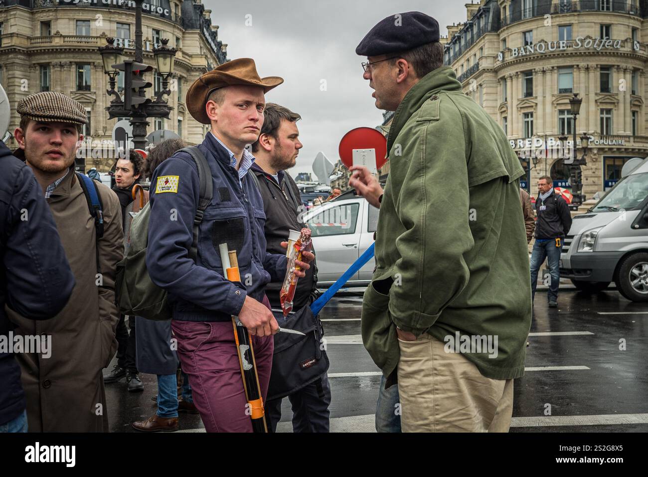 Street Sidelines Olivier Donnars / Le Pictorium - FN parade on 1 May 2015 - 01/05/2015 ...