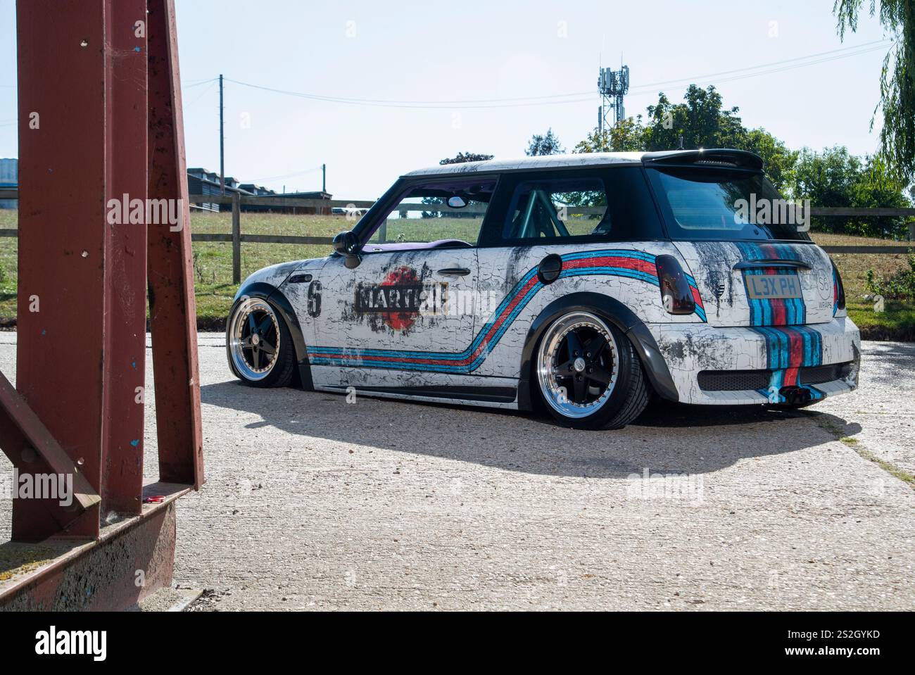 R53 Mini Cooper S British hot hatch compact sports car Stock Photo - Alamy