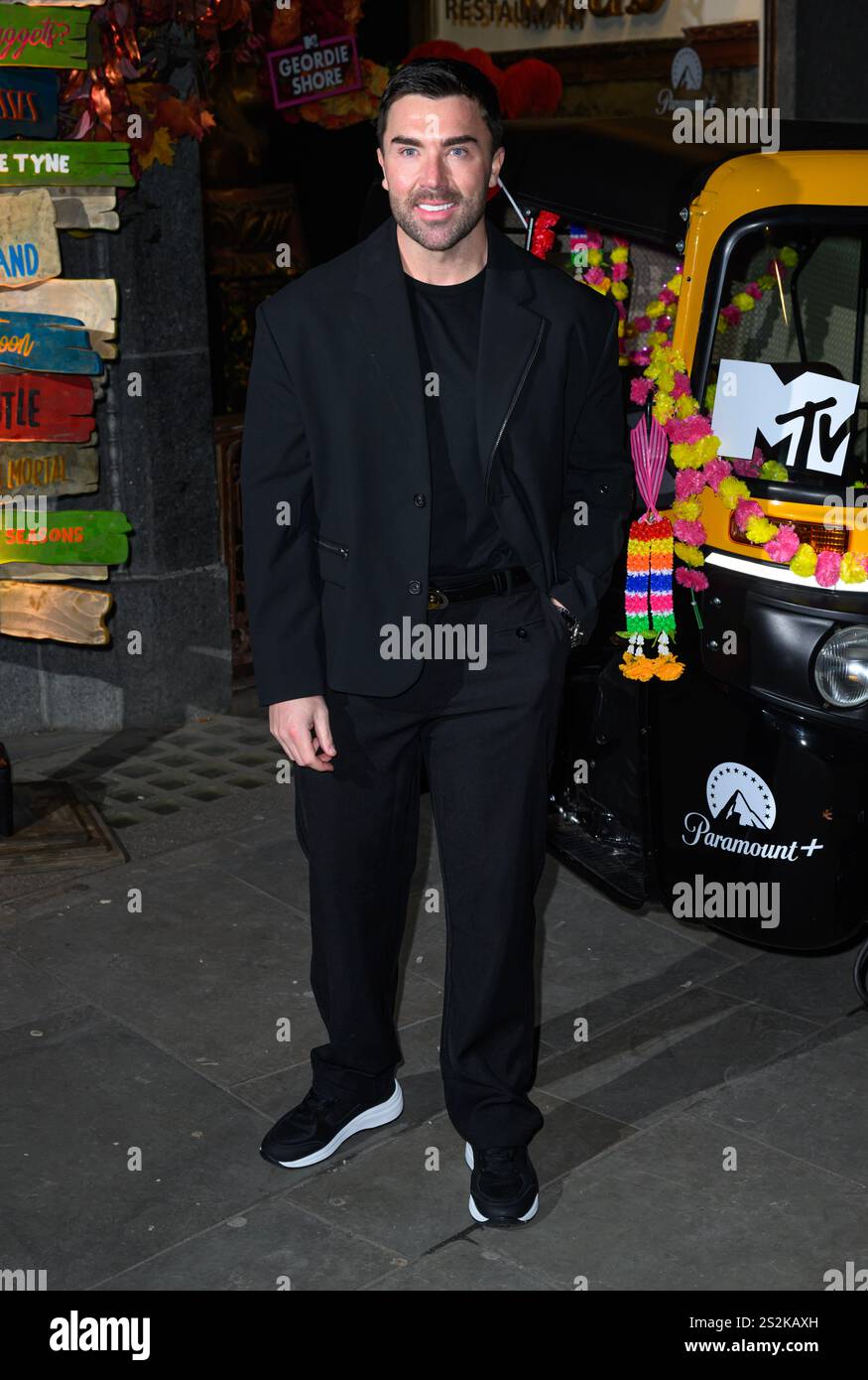 London, UK. January 7th, 2025. James Tindale at the Geordie Shore
