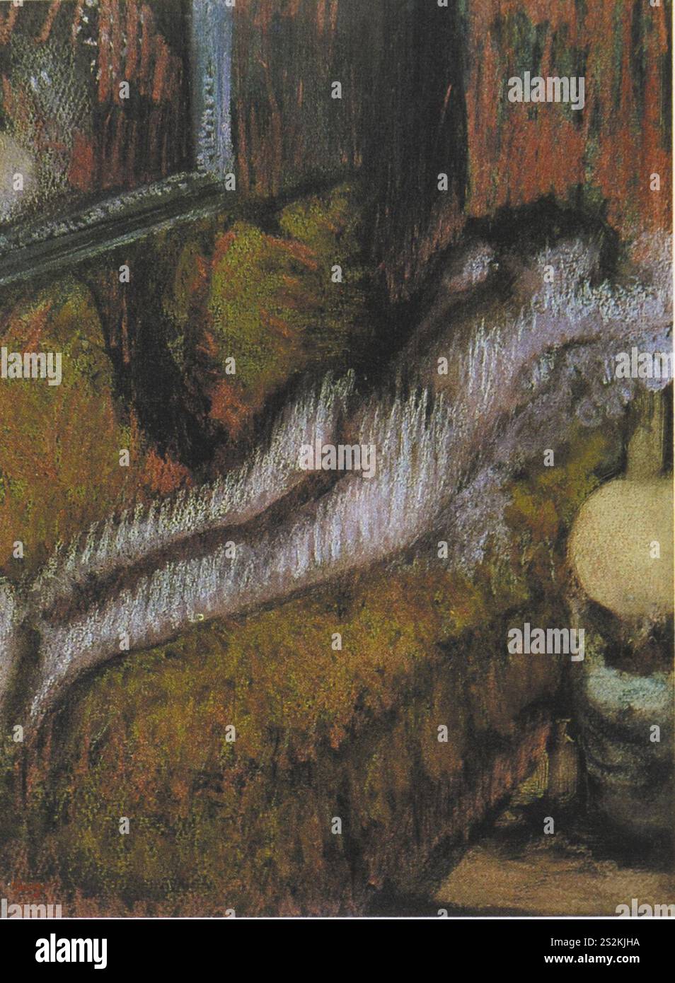 Femme nue couchée 1383 Stock Photo