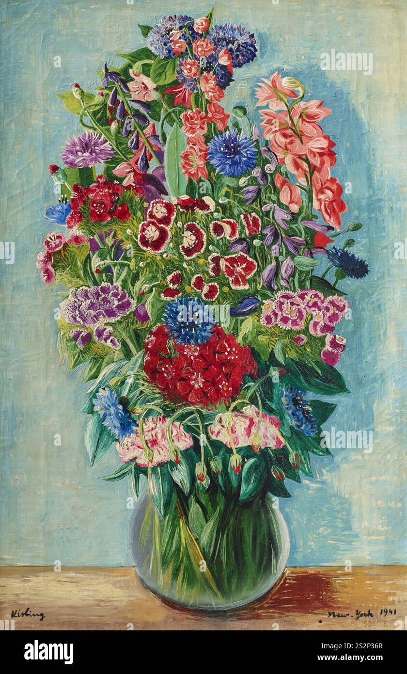 Fleurs 2023 NYR 21961 0751 000(moise kisling fleurs094511). Stock Photo