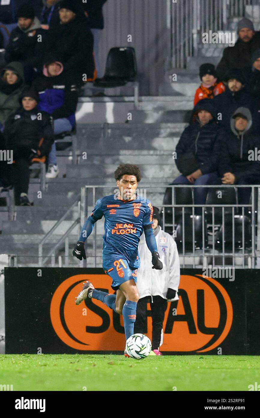 21 Julien PONCEAU (fcl) during the Ligue 2 BKT between Laval and ...