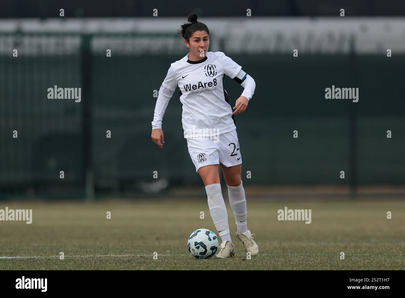 Cislago, Italy. 4th Jan, 2025. Giulia Rizzon of FC Como Women during ...