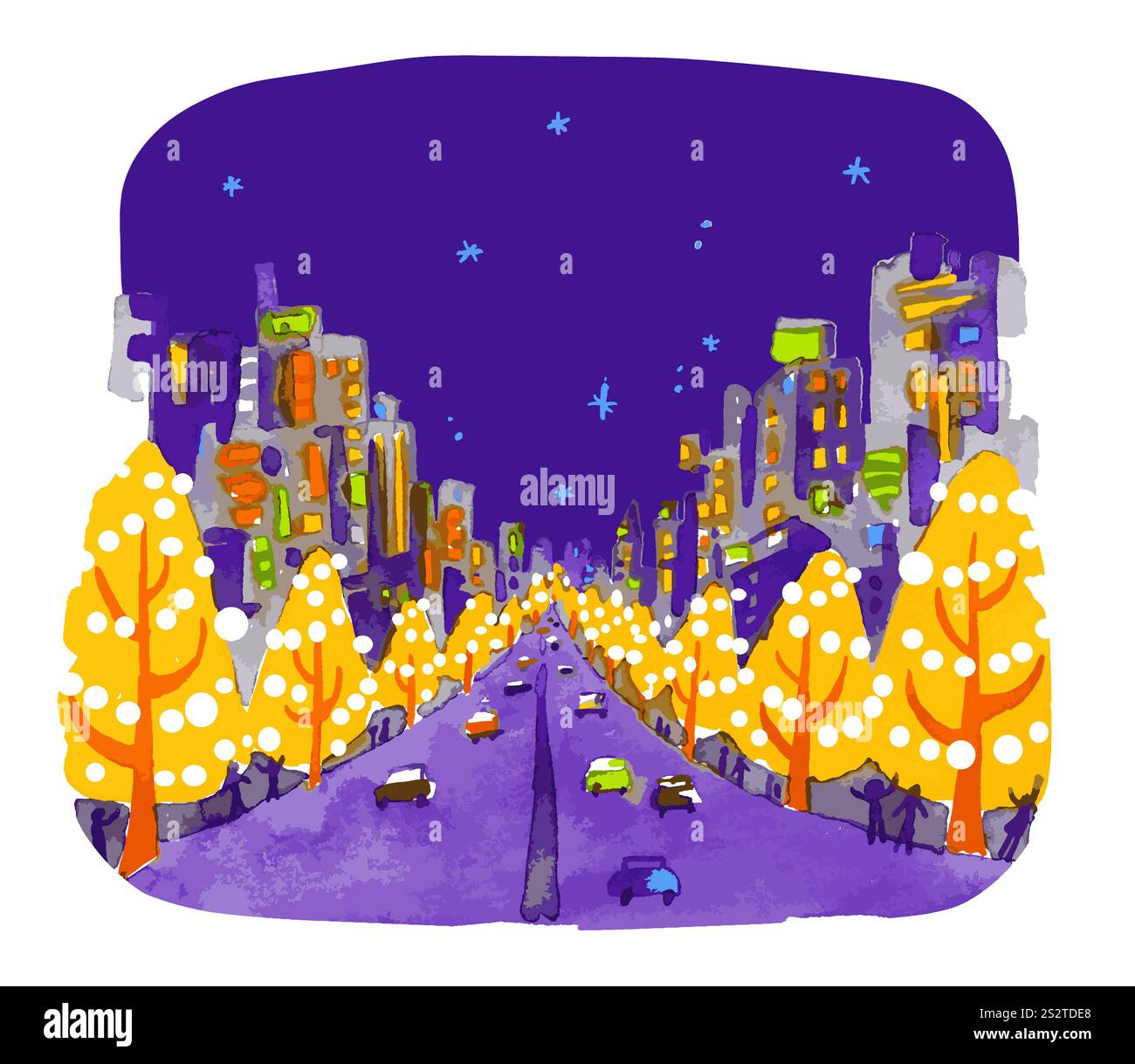 Night light starry sky Cut Out Stock Images Pictures Alamy