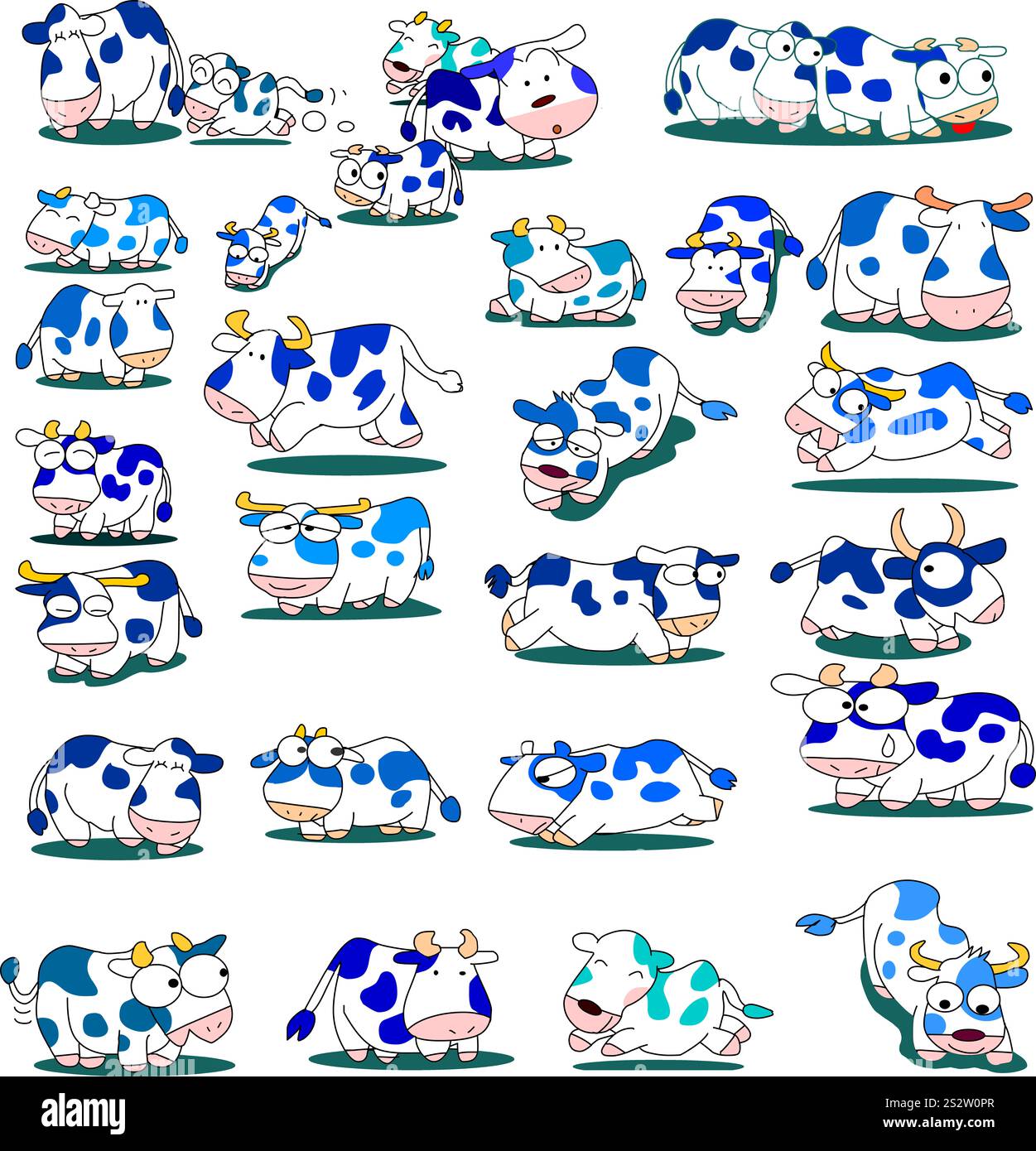 Cow cuts Cut Out Stock Images & Pictures - Alamy