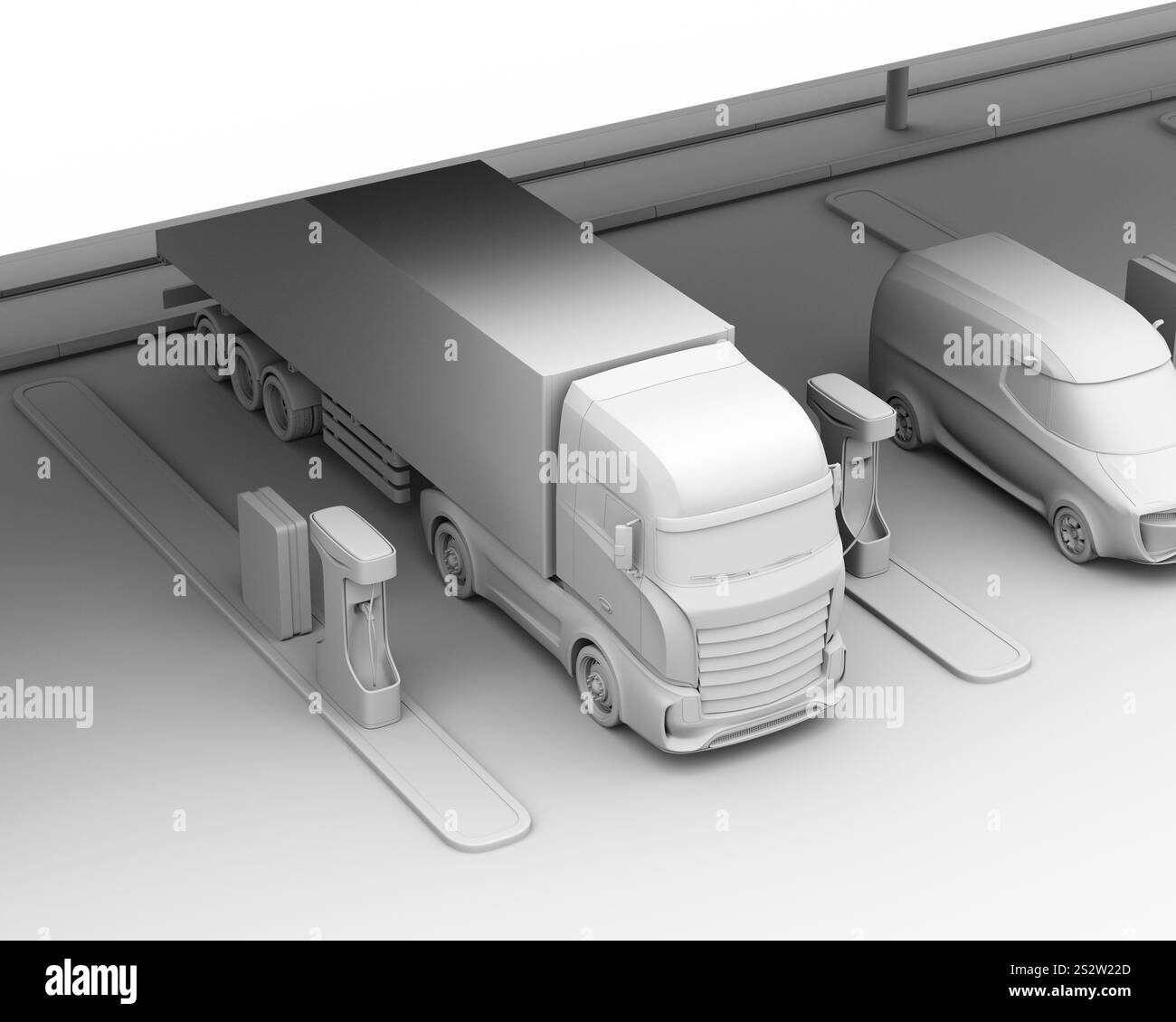 Battery charger trailer hi-res stock photography and images - Alamy