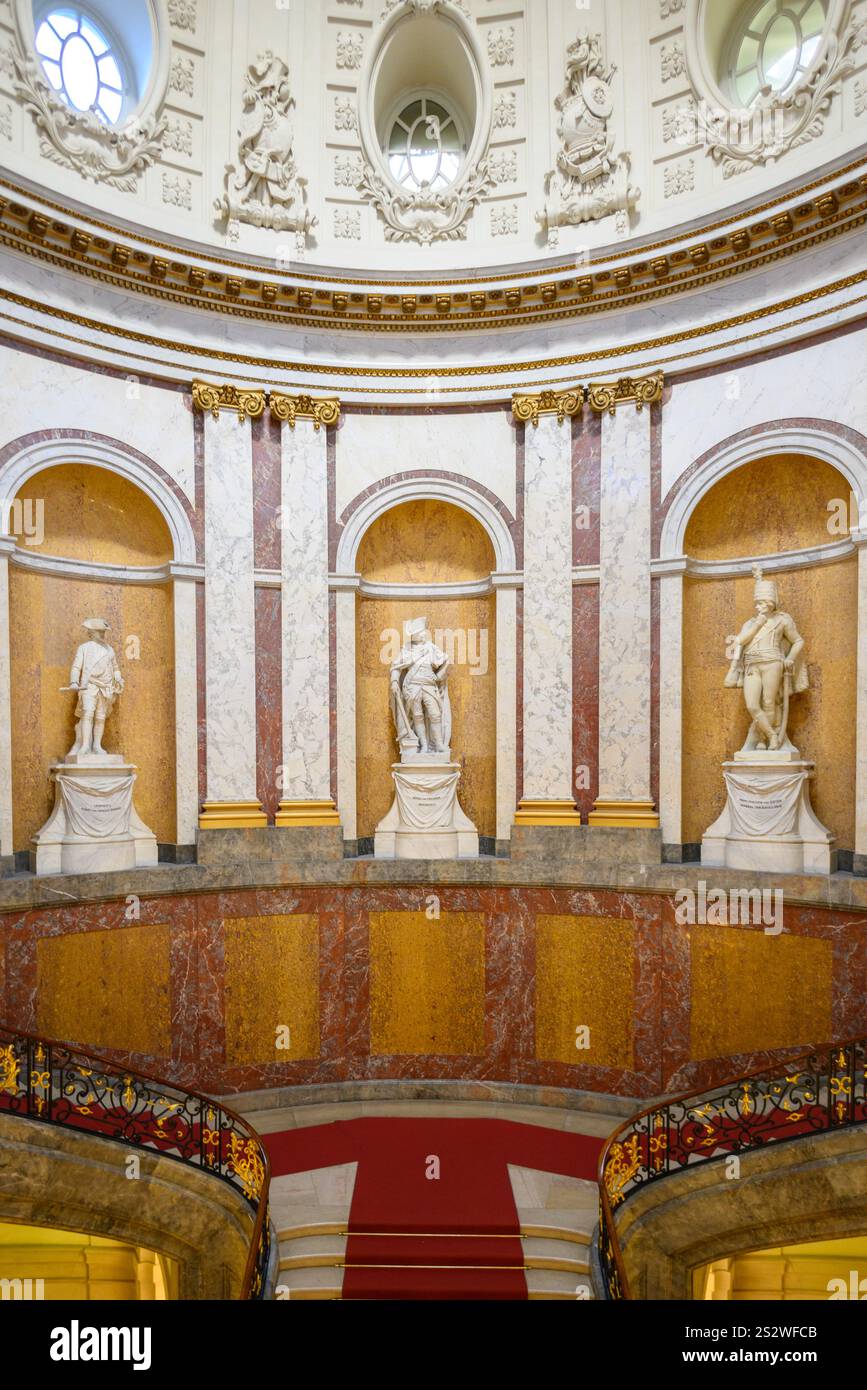 Bode Interior Interior of Bode Museum, mixed art collection of sculptures, paintings ...