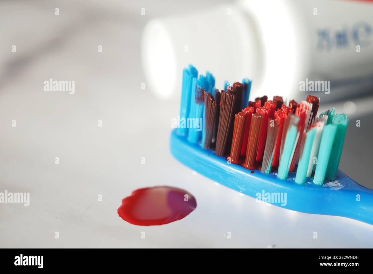 Blood brush hi-res stock photography and images - Alamy