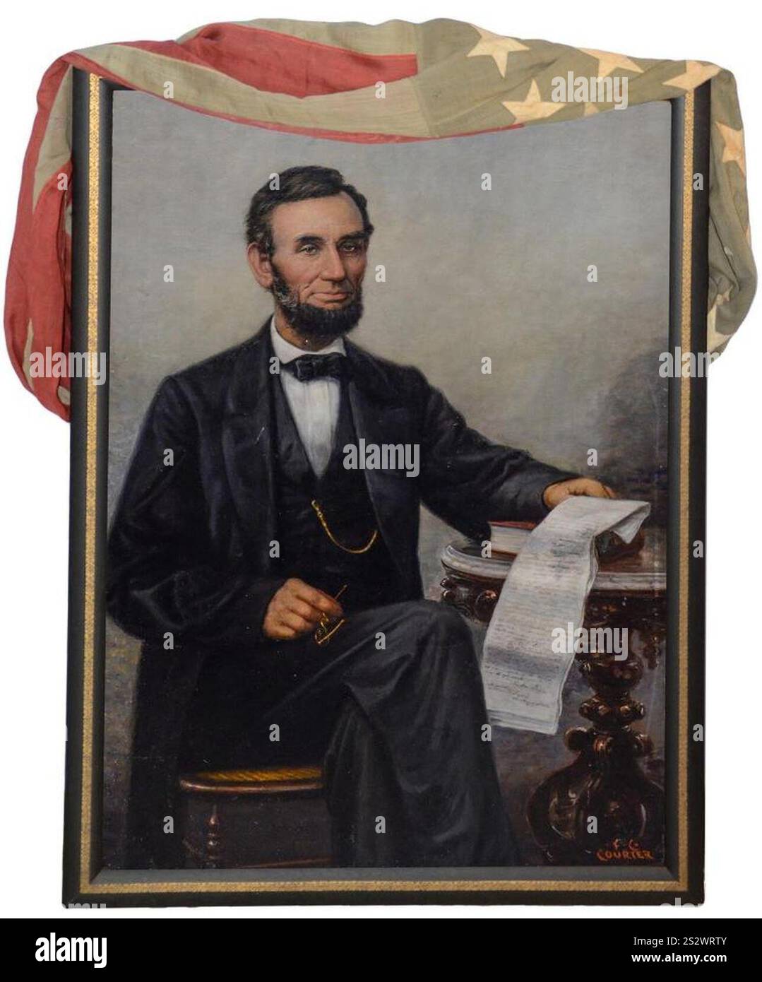 Franklin C. Courter - Franklin C Courter, American, 1854-1947, Abraham ...