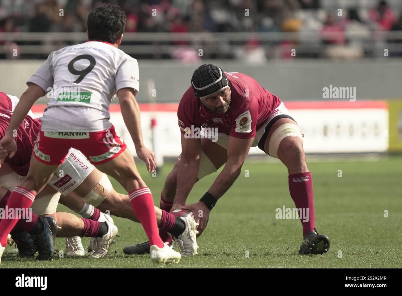 Brave Lupus' Michael Leitch during the 2024-25 Japan Rugby League One ...
