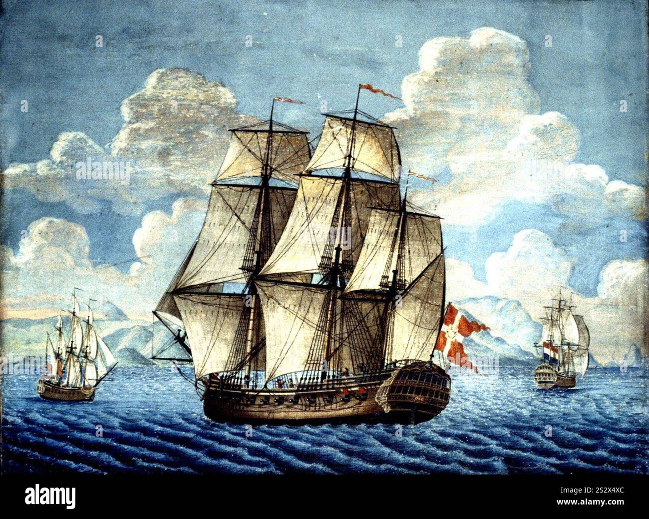 Fredensborg (FAV ship). Stock Photo