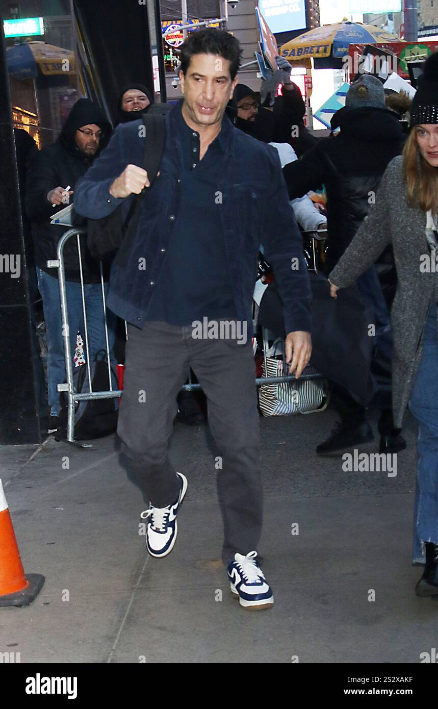 January 07, 2025 David Schwimmer on Good Morning America to talk about