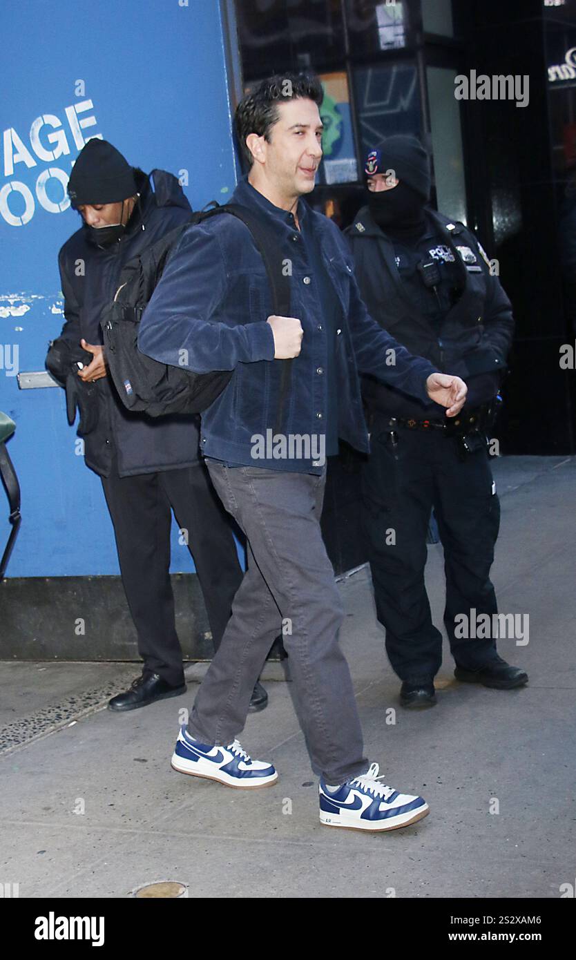 January 07, 2025 David Schwimmer on Good Morning America to talk about