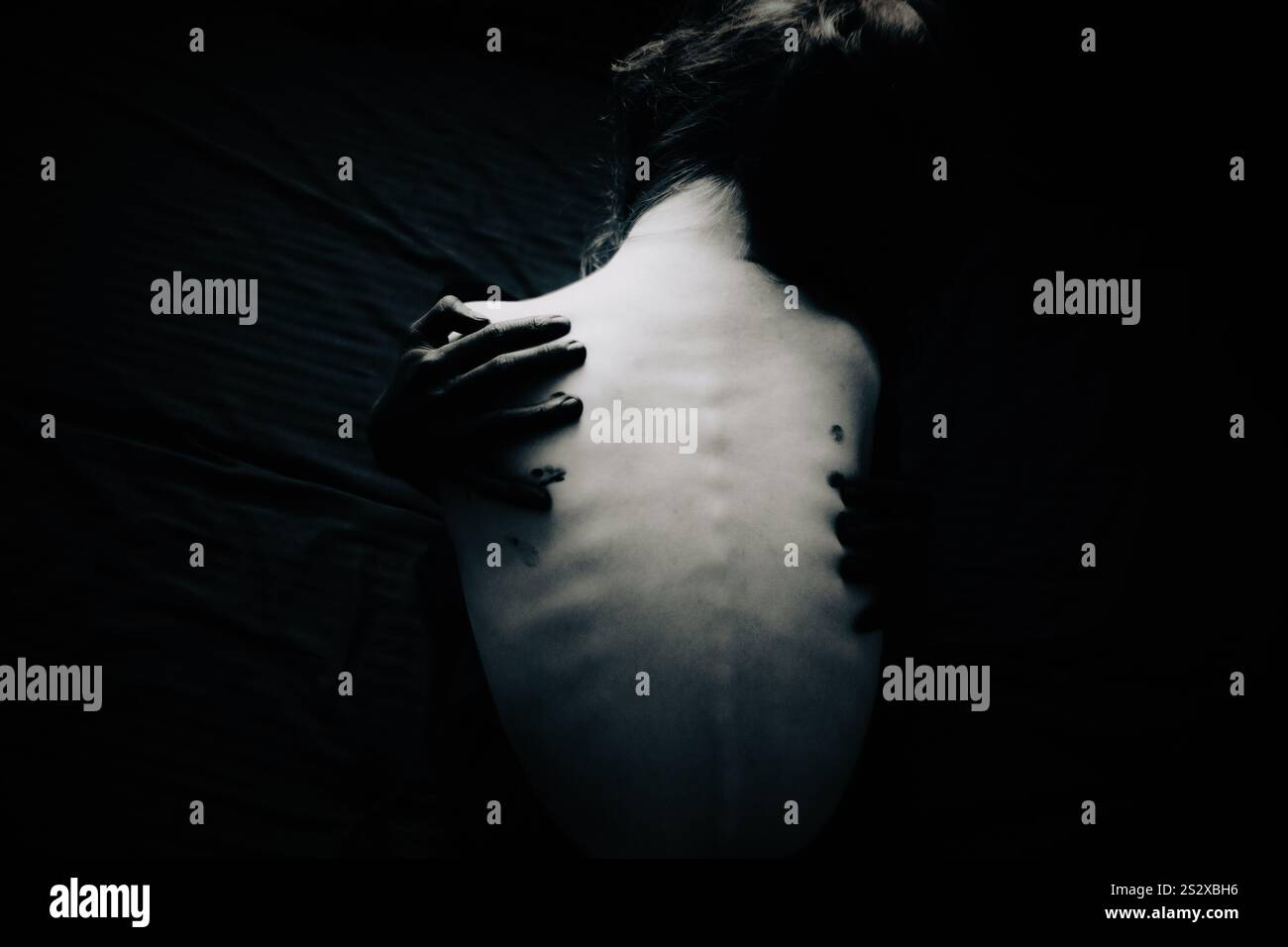 Depicts a young woman with dark hi-res stock photography and images - Alamy