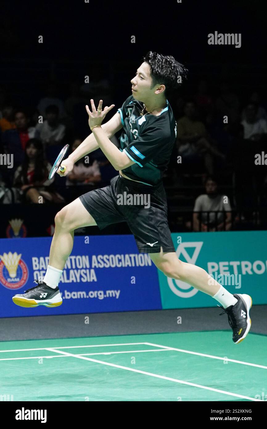 Koki Watanabe (JPN), JANUARY 8, 2024 Badminton PETRONAS Malaysia