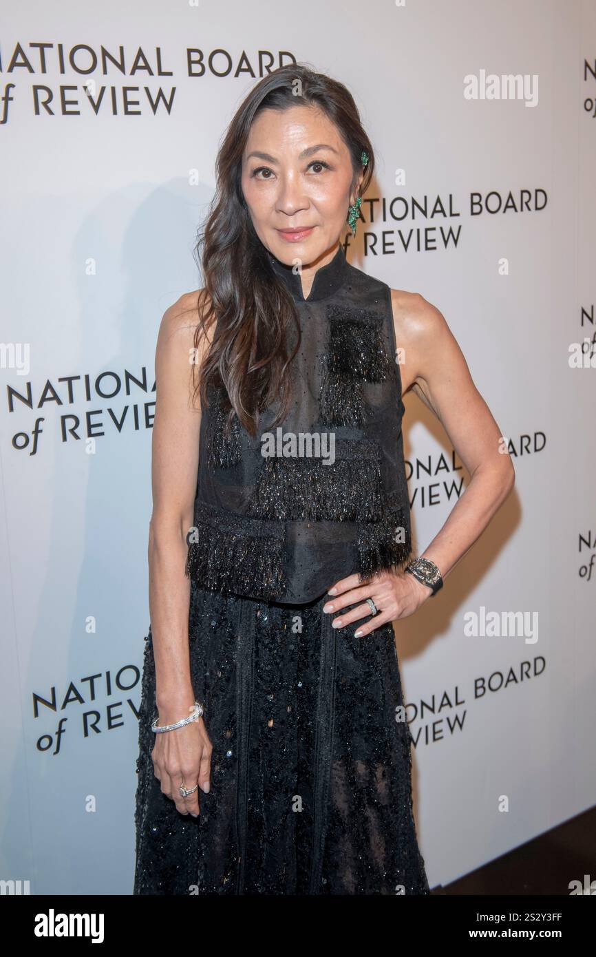 NEW YORK, NEW YORK JANUARY 07 Michelle Yeoh attends The National
