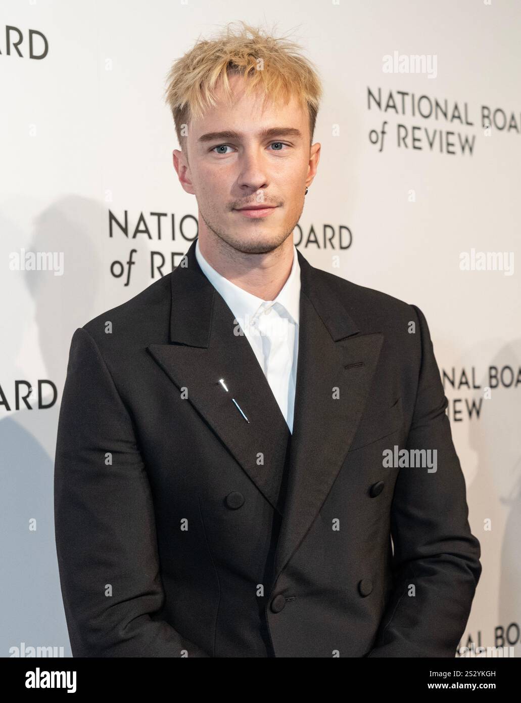 Drew Starkey attends 2025 National Board of Review Awards Gala at