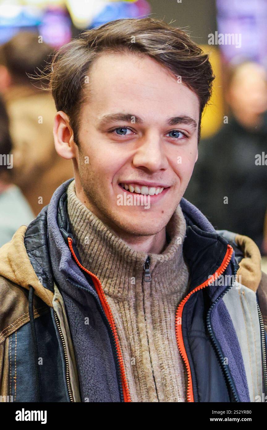 Fabian Hanis bei der Premiere des Kinofilms Fünf Finger sind ne Faust