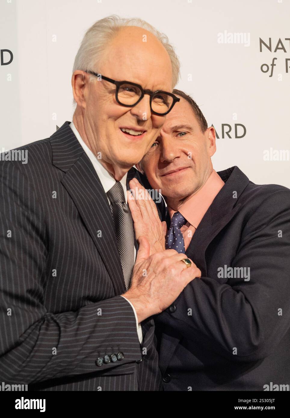 John Lithgowand Ralph Fiennes attend 2025 National Board of Review